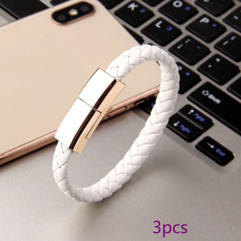 VoltBrace™ – The Wearable Charger (Leather Charging Bracelet) Iphone/Android