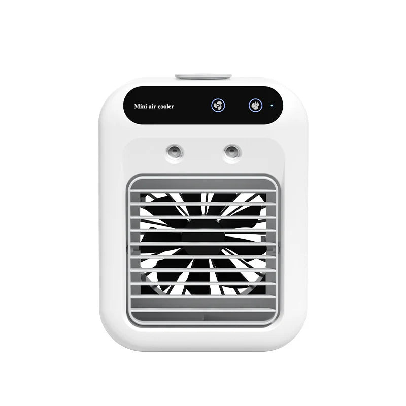 Portable 3-in-1 Air Cooler Fan – Compact AC for Home, Office, and Vehicle | Rapid Cooling and Humidification | Ships from USA | Popular on TikTok and Amazon