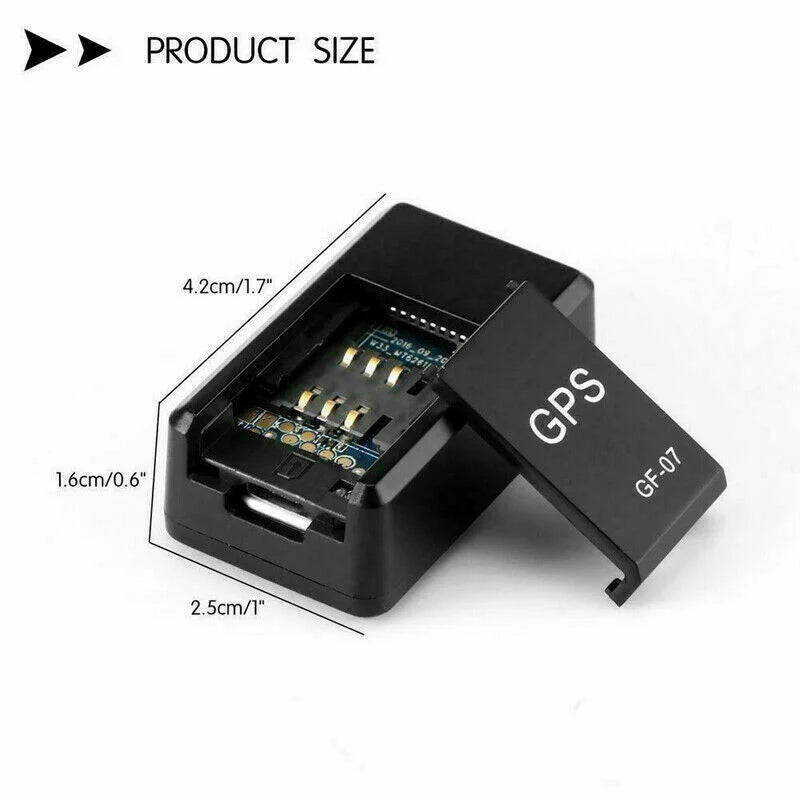 Real-Time Mini Magnetic GPS Tracker for Cars & Trucks - USA GSM GPRS Locator