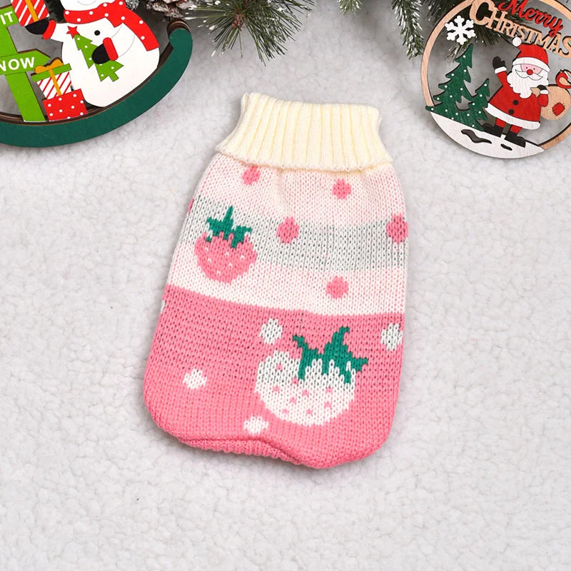 Cozy Winter Cat Sweater | Soft Knit Christmas Pullover for Cats & Kittens