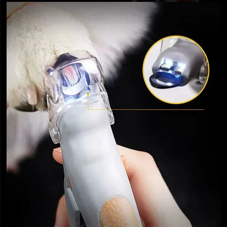 Ultimate LED Pet Nail Clipper Scissors for Cats and Dogs - Professional Quality Tool