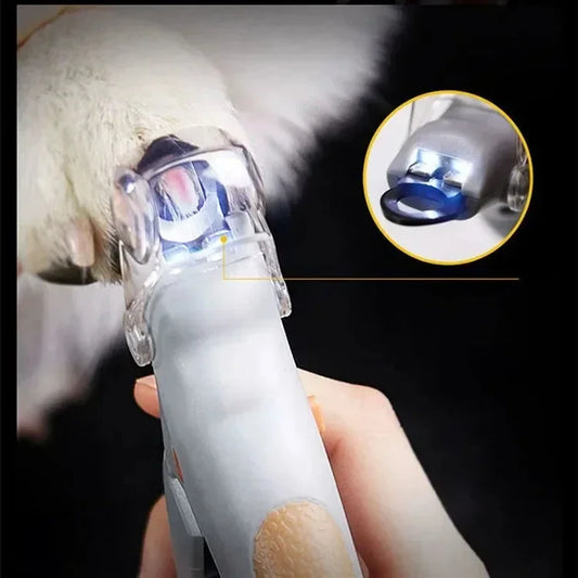 Ultimate LED Pet Nail Clipper Scissors for Cats and Dogs - Professional Quality Tool