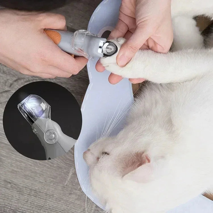 Ultimate LED Pet Nail Clipper Scissors for Cats and Dogs - Professional Quality Tool