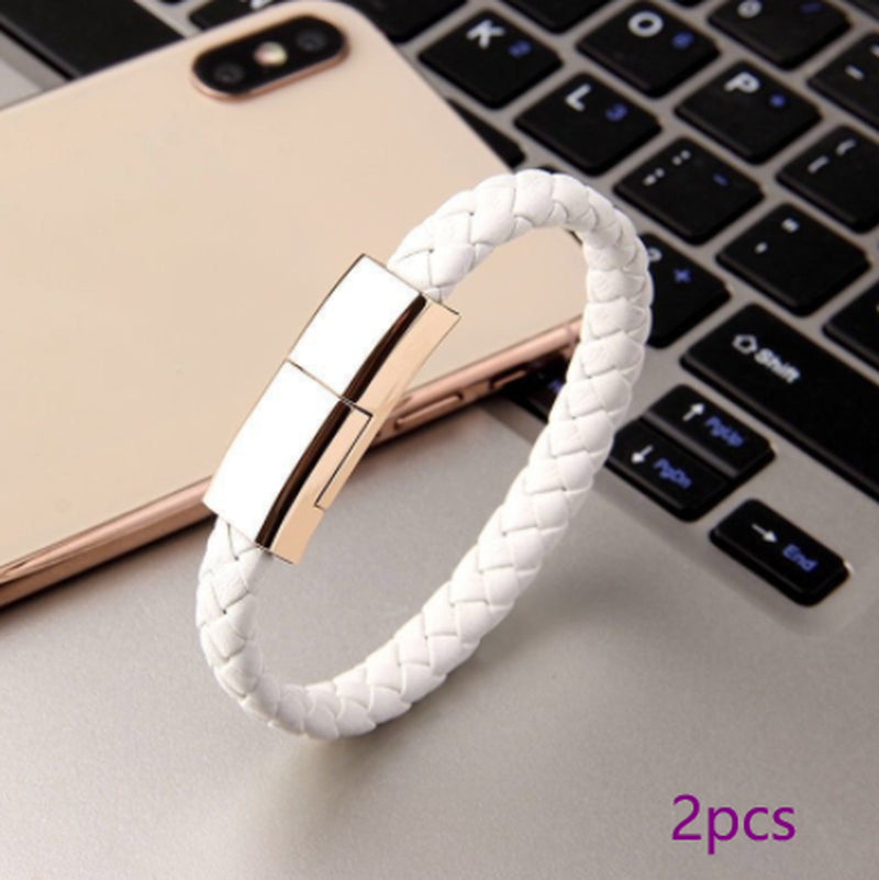 VoltBrace™ – The Wearable Charger (Leather Charging Bracelet) Iphone/Android