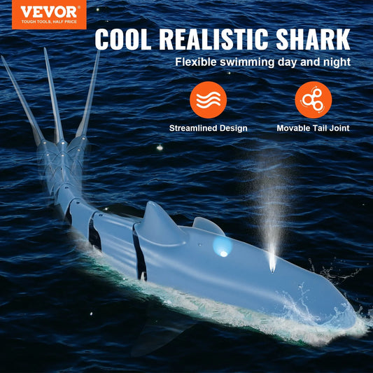 VEVOR High-Speed Remote Control Shark Boat - Fun for Kids & Adults!