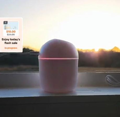 Travel-Size Neon Air Diffuser – Compact Aromatherapy with Multicolor Neon Glow