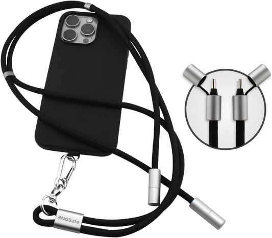 Fast Charging USB Lanyard – Convenient Phone Strap with Built-In Type-C Cable