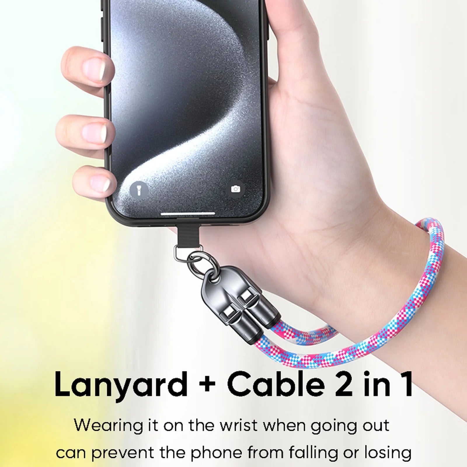 Charge in Style – The Wearable 240W USB-C Fast Charging (47 in) Bracelet