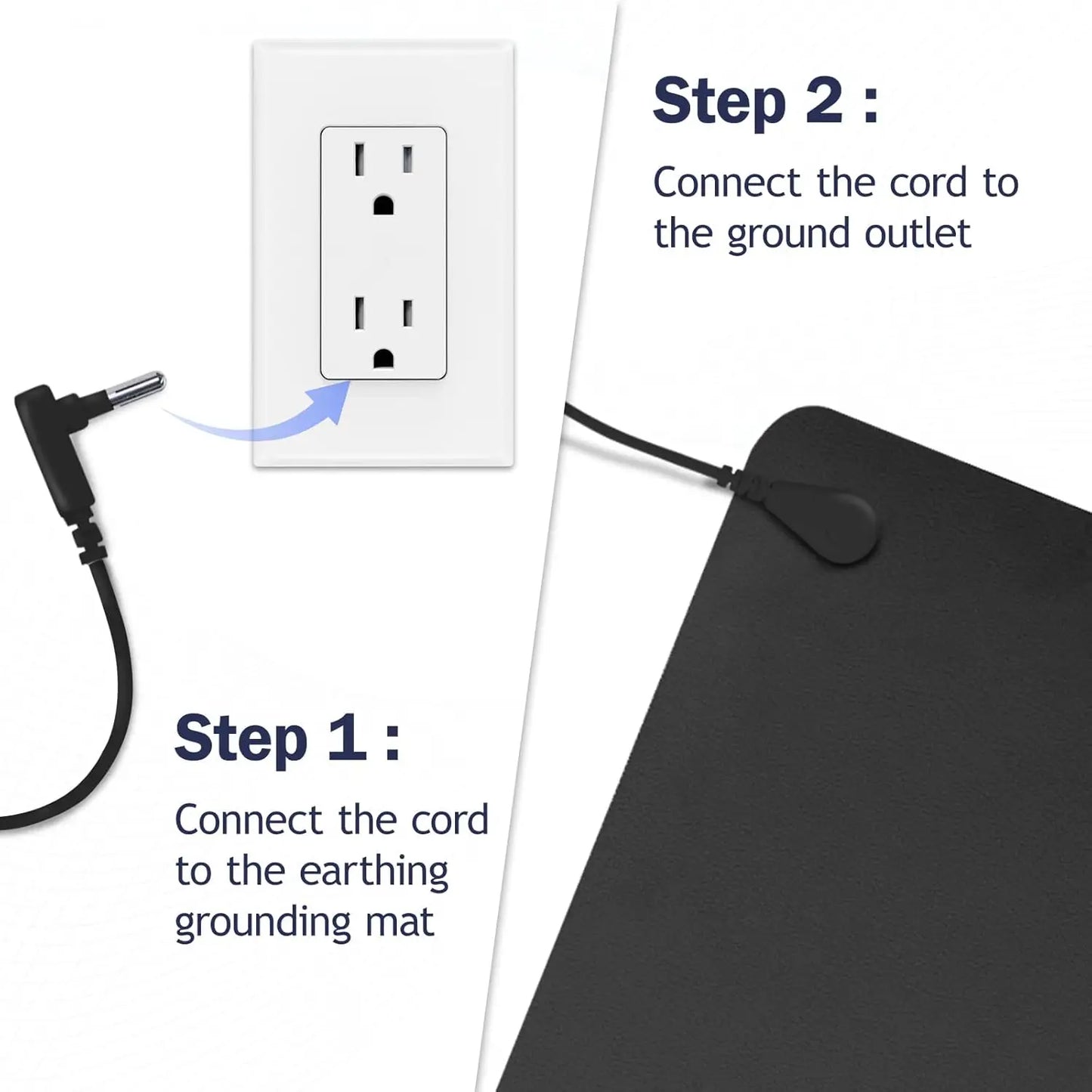 30×60cm Grounding Mat – Sleep & Wellness Pad for Pain Relief, Energy Balance & Better Circulation