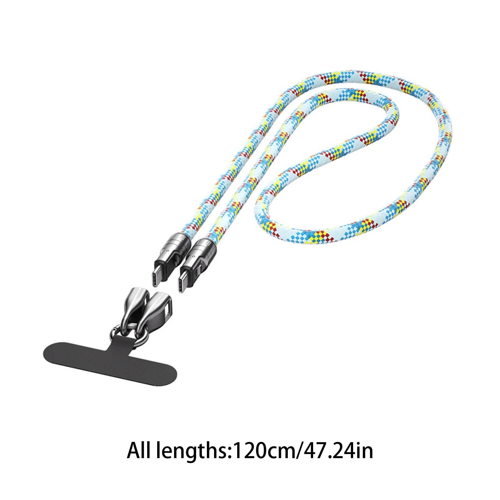 Charge in Style – The Wearable 240W USB-C Fast Charging (47 in) Bracelet