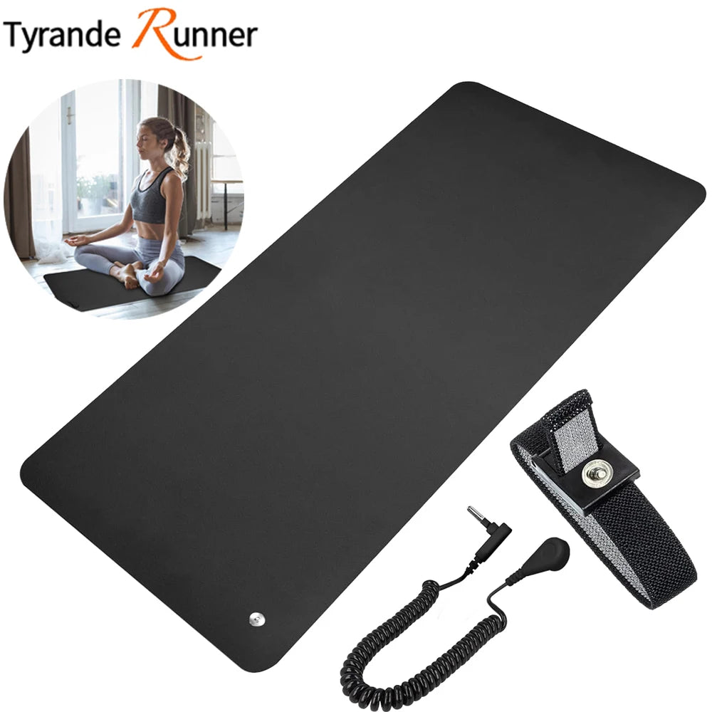 30×60cm Grounding Mat – Sleep & Wellness Pad for Pain Relief, Energy Balance & Better Circulation