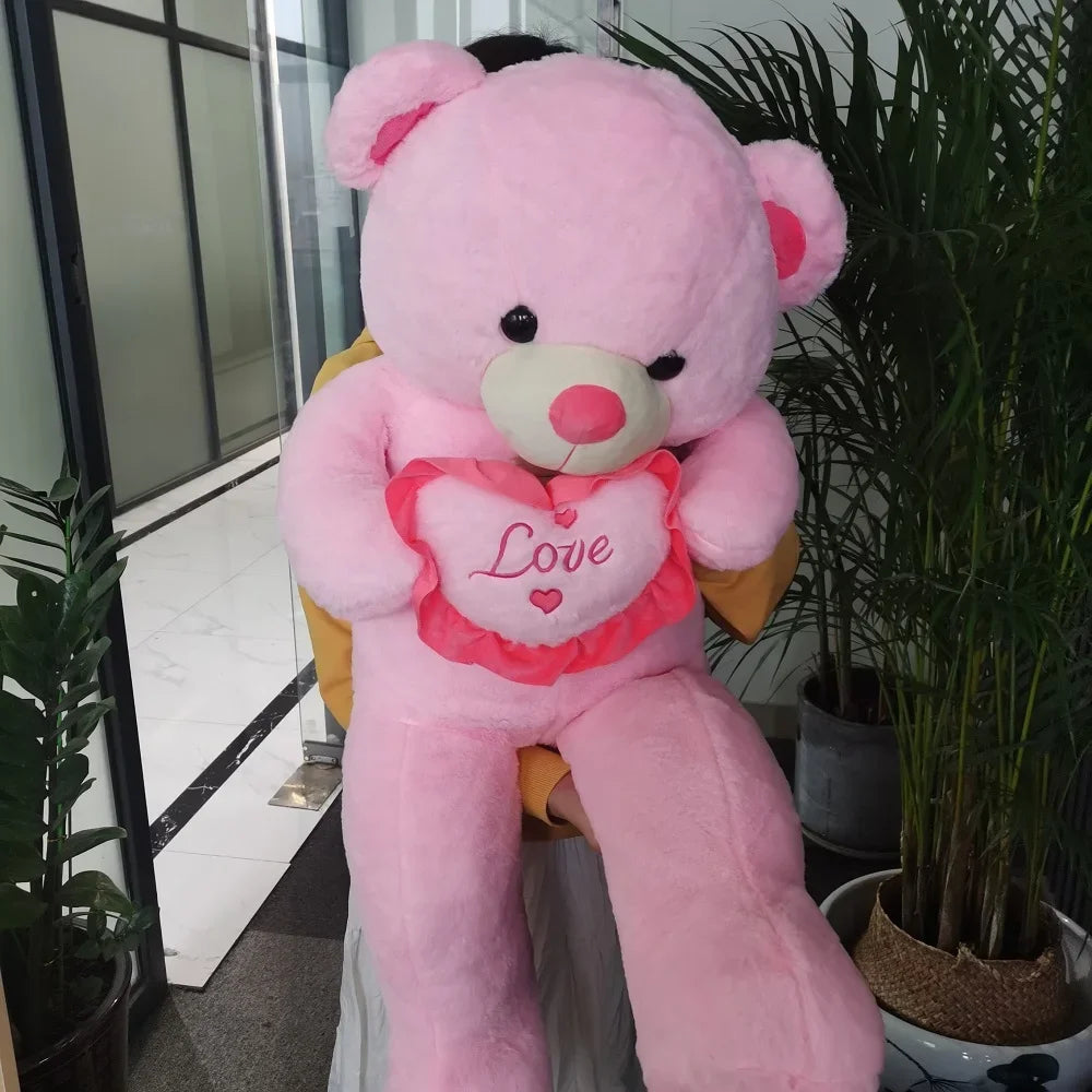 Surprise Your Loved One This Valentine's with a Giant LOVE Plush Bear! Perfect Gift for Girlfriends and Wives! 🐻❤️🎁