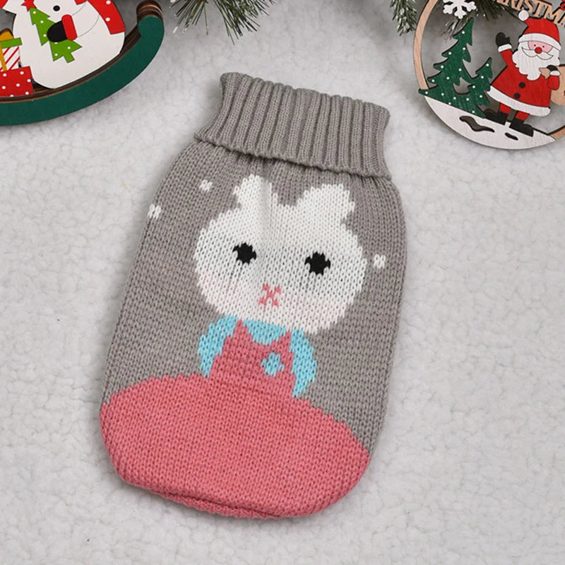 Cozy Winter Cat Sweater | Soft Knit Christmas Pullover for Cats & Kittens