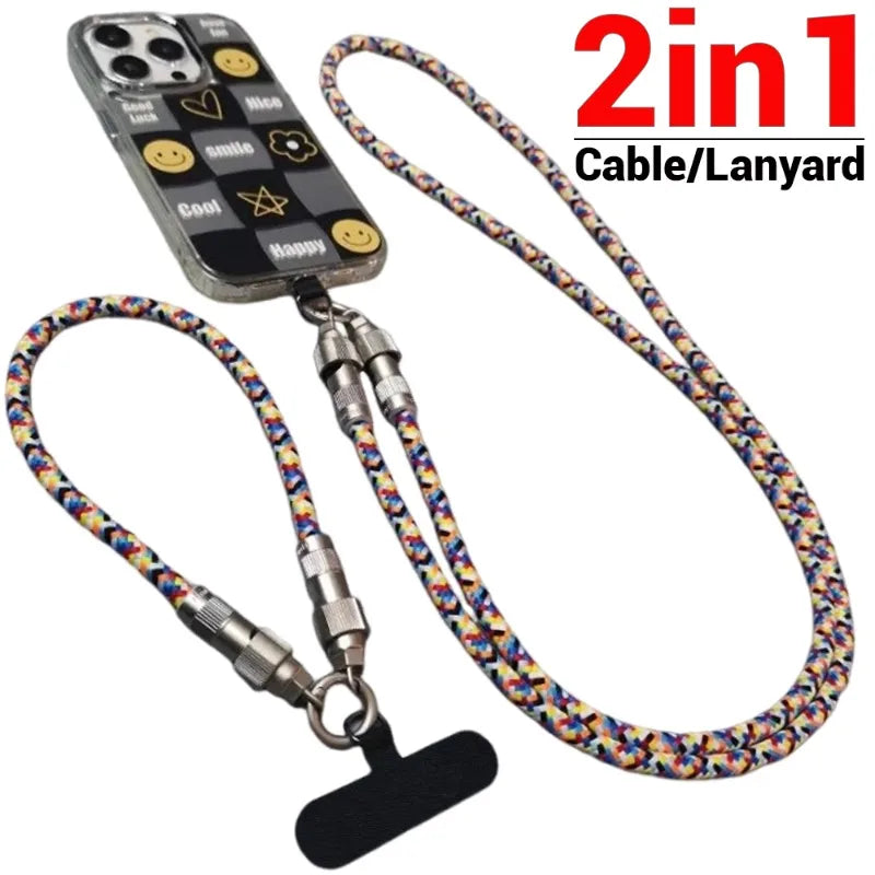 PowerLynk™ 2-in-1 Quick-Charge Lanyard Cable (60W Type-C)