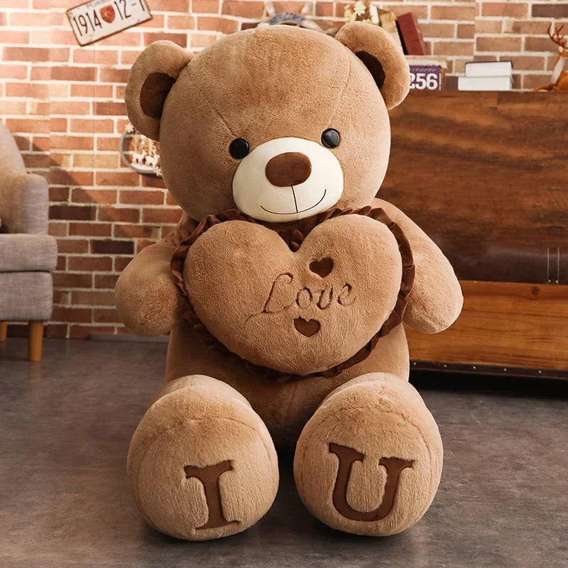 Surprise Your Loved One This Valentine's with a Giant LOVE Plush Bear! Perfect Gift for Girlfriends and Wives! 🐻❤️🎁