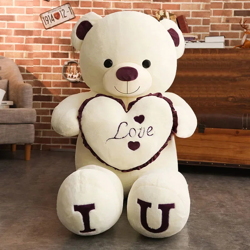 Surprise Your Loved One This Valentine's with a Giant LOVE Plush Bear! Perfect Gift for Girlfriends and Wives! 🐻❤️🎁