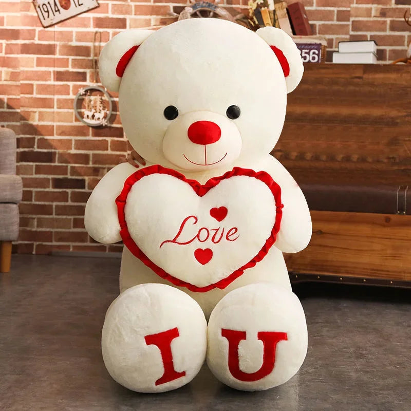 Surprise Your Loved One This Valentine's with a Giant LOVE Plush Bear! Perfect Gift for Girlfriends and Wives! 🐻❤️🎁