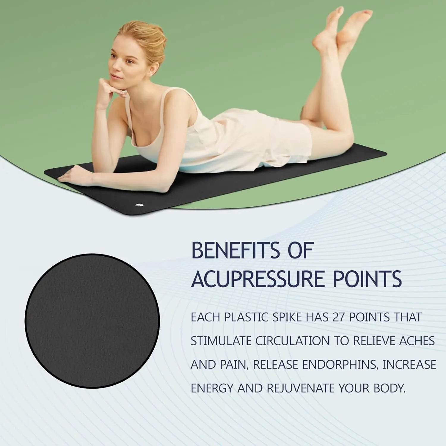 30×60cm Grounding Mat – Sleep & Wellness Pad for Pain Relief, Energy Balance & Better Circulation