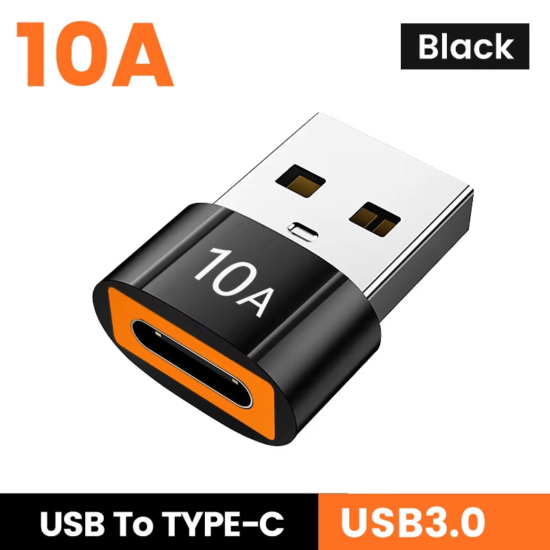 PowerBridge™ Type-C/USB Adapters – Fast Charging & Data Sync (10A)