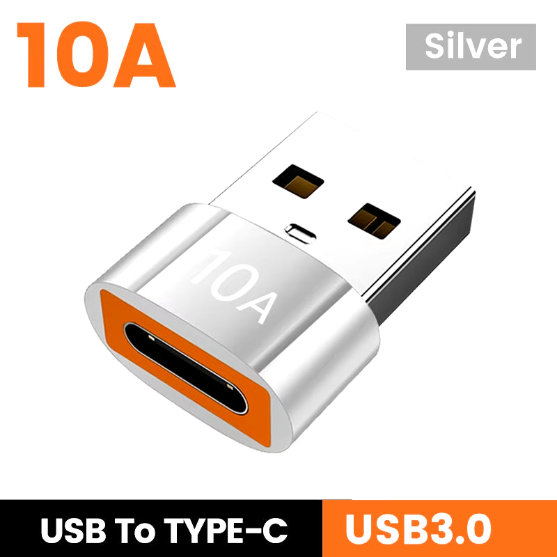 PowerBridge™ Type-C/USB Adapters – Fast Charging & Data Sync (10A)