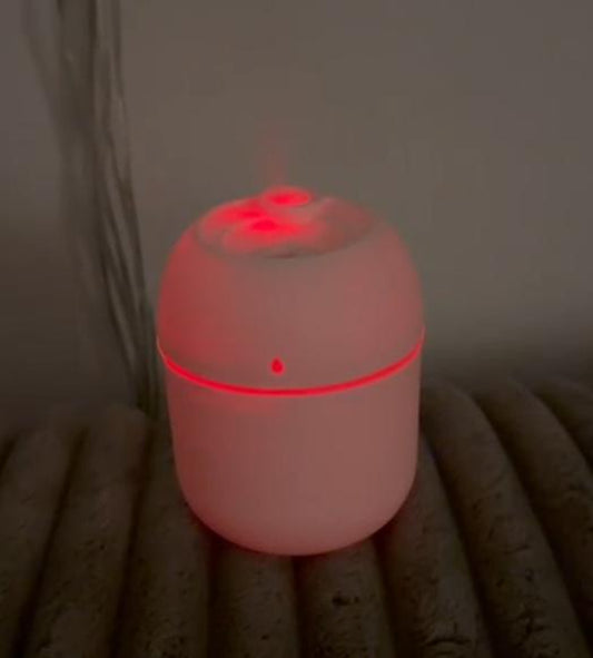 Travel-Size Neon Air Diffuser – Compact Aromatherapy with Multicolor Neon Glow