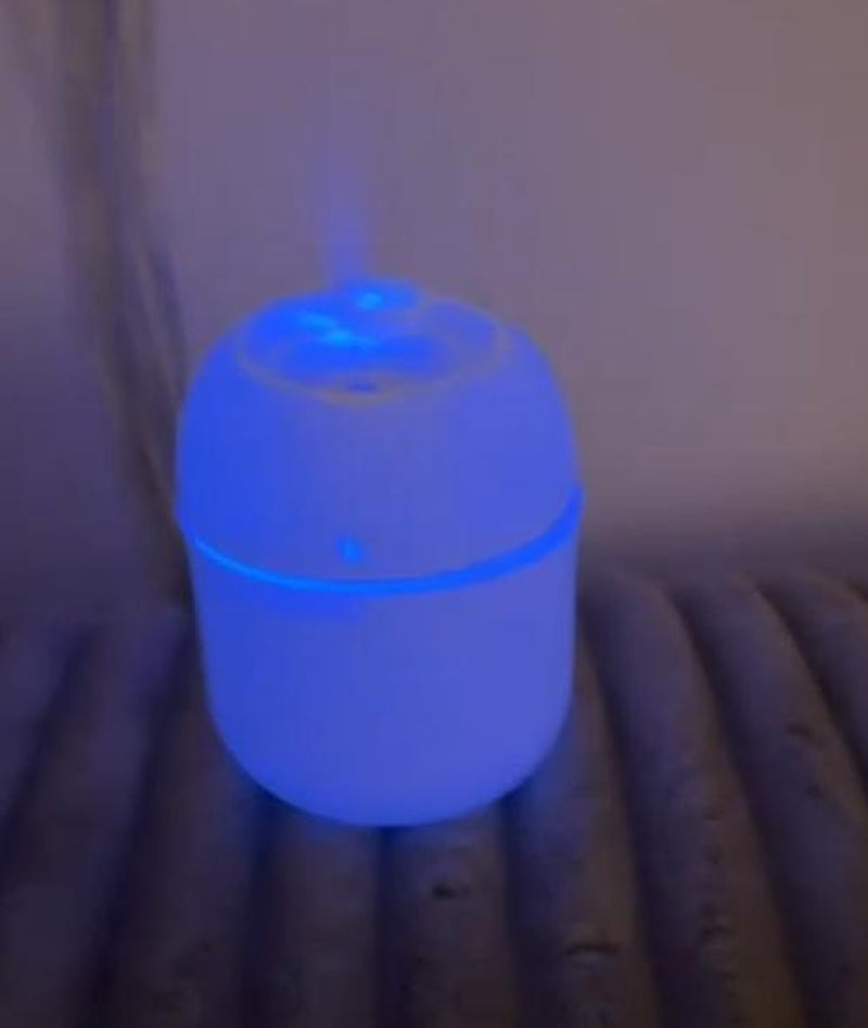 Travel-Size Neon Air Diffuser – Compact Aromatherapy with Multicolor Neon Glow