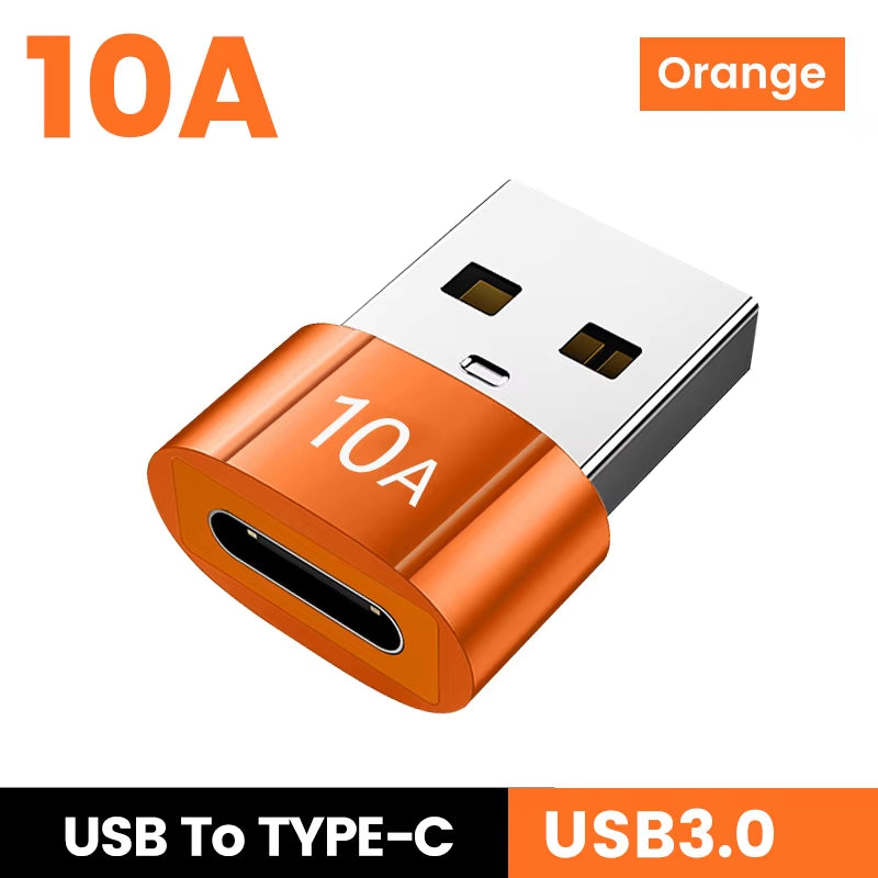 PowerBridge™ Type-C/USB Adapters – Fast Charging & Data Sync (10A)